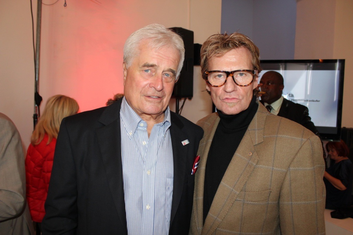 Intendant Frank Hoffmann & Herbert Wallner