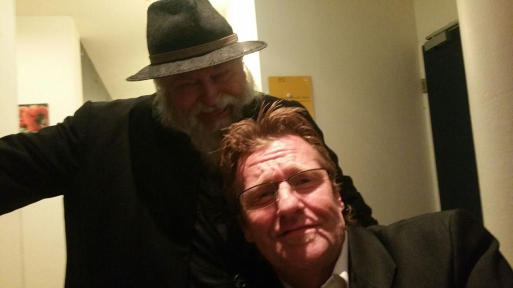 Hermann Nitsch und Herbert Wallner